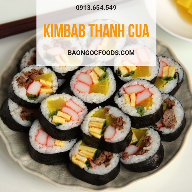 Kimbap Thanh Cua - Bao Ngoc Foods